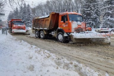 снегоуборочная техника, снег, уборка снега ИА Stavropol.Media, Елена Гиневская