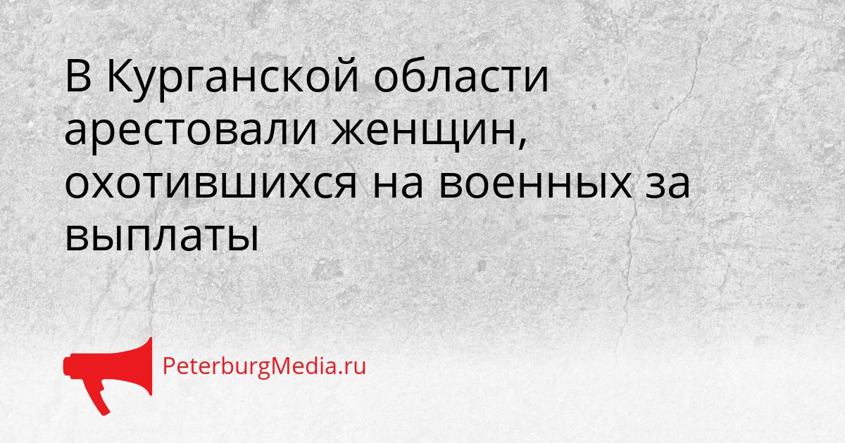 В Курганской области арестовали женщин, охотившихся на военных за выплаты Сгенерировано