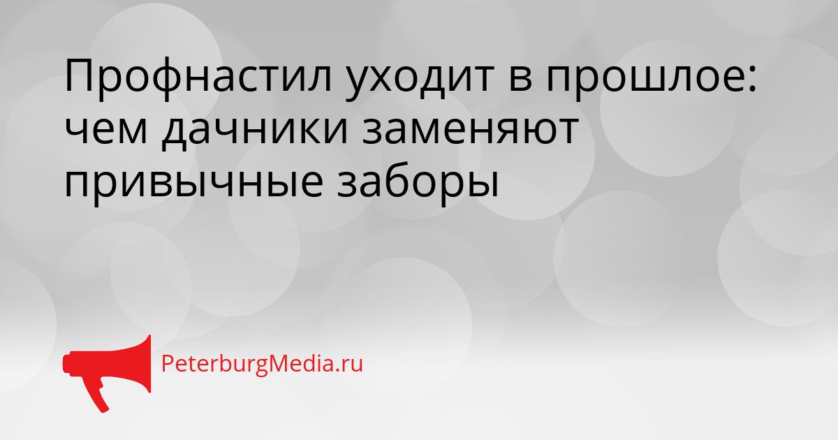 Профнастил уходит в прошлое: чем дачники заменяют привычные заборы