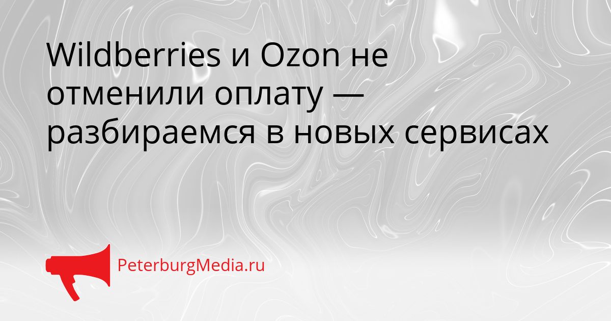 Wildberries и Ozon не отменили оплату — разбираемся в новых сервисах