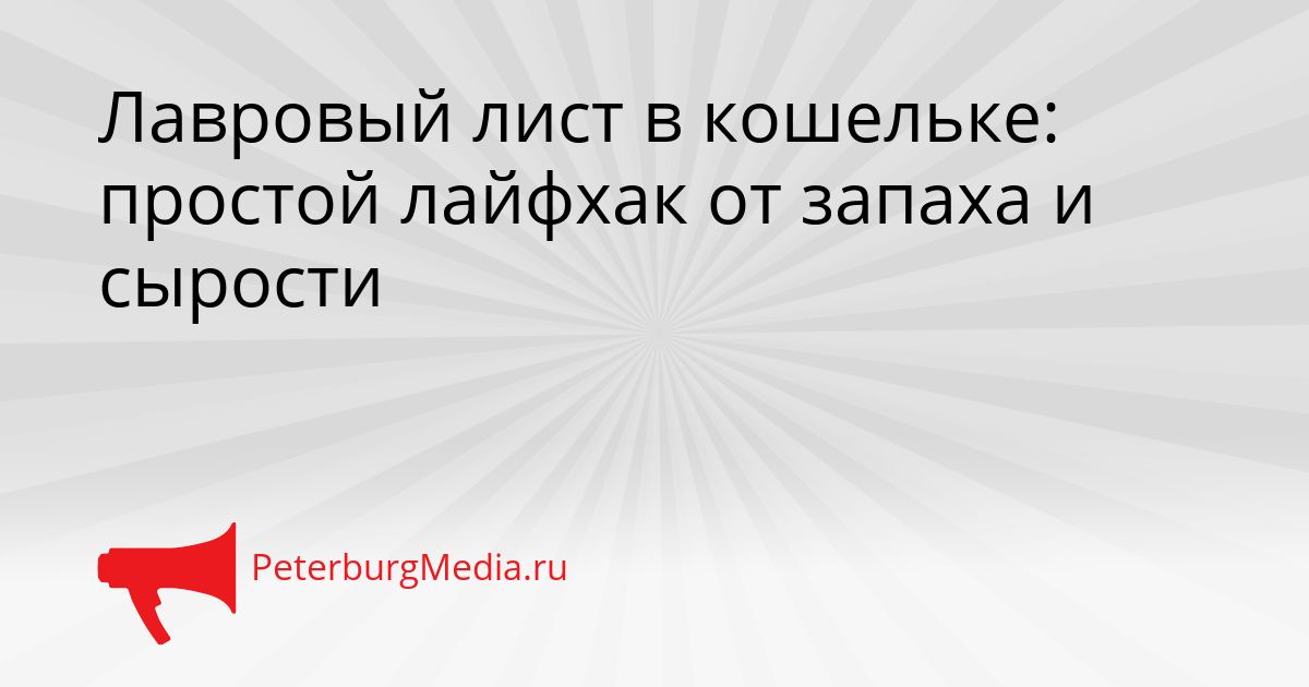 Лавровый лист в кошельке: простой лайфхак от запаха и сырости