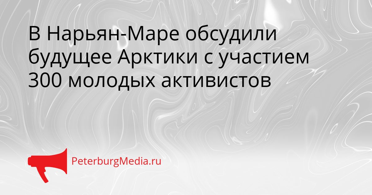 В Нарьян-Маре обсудили будущее Арктики с участием 300 молодых активистов