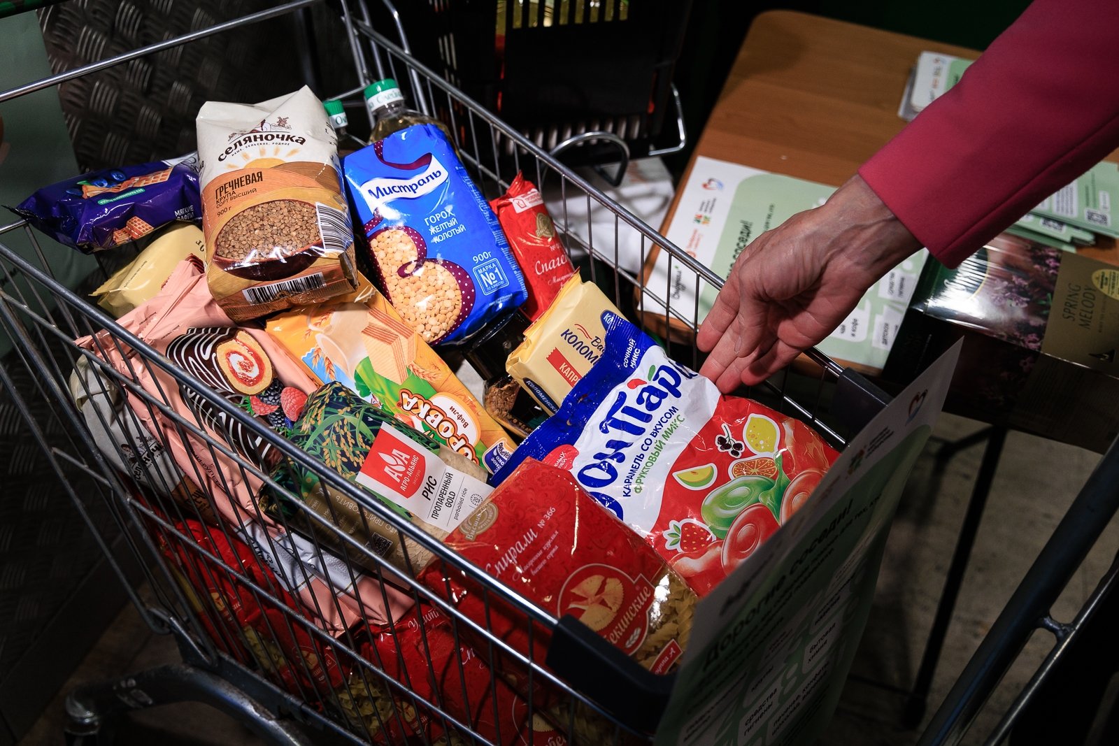 продуктовая корзина, продукты Евгений  Кулешов, ИА PrimaMedia.ru
