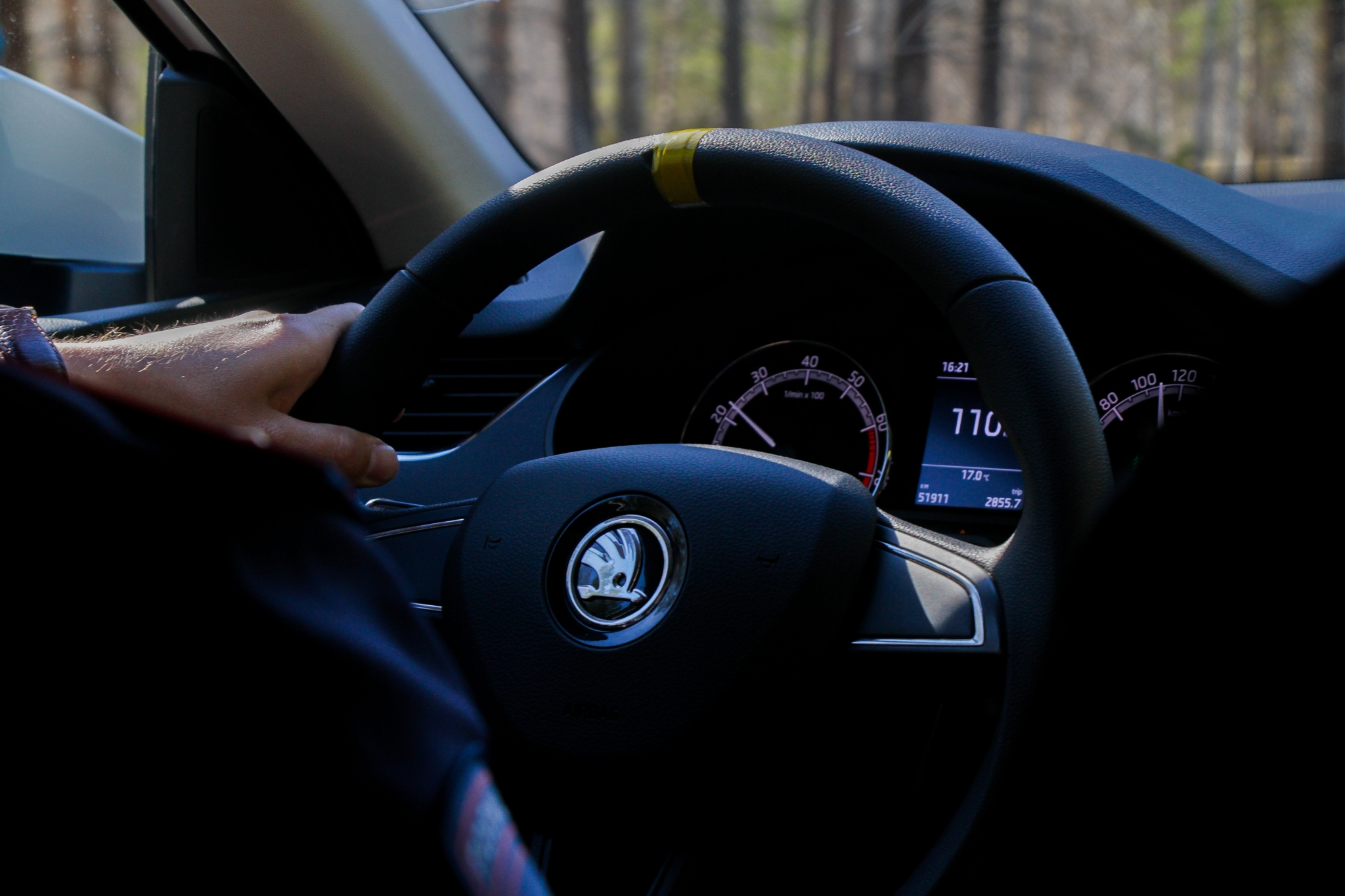 Руль, за рулем, автомобиль, угон Юлия Ушакова, ИА IrkutskMedia