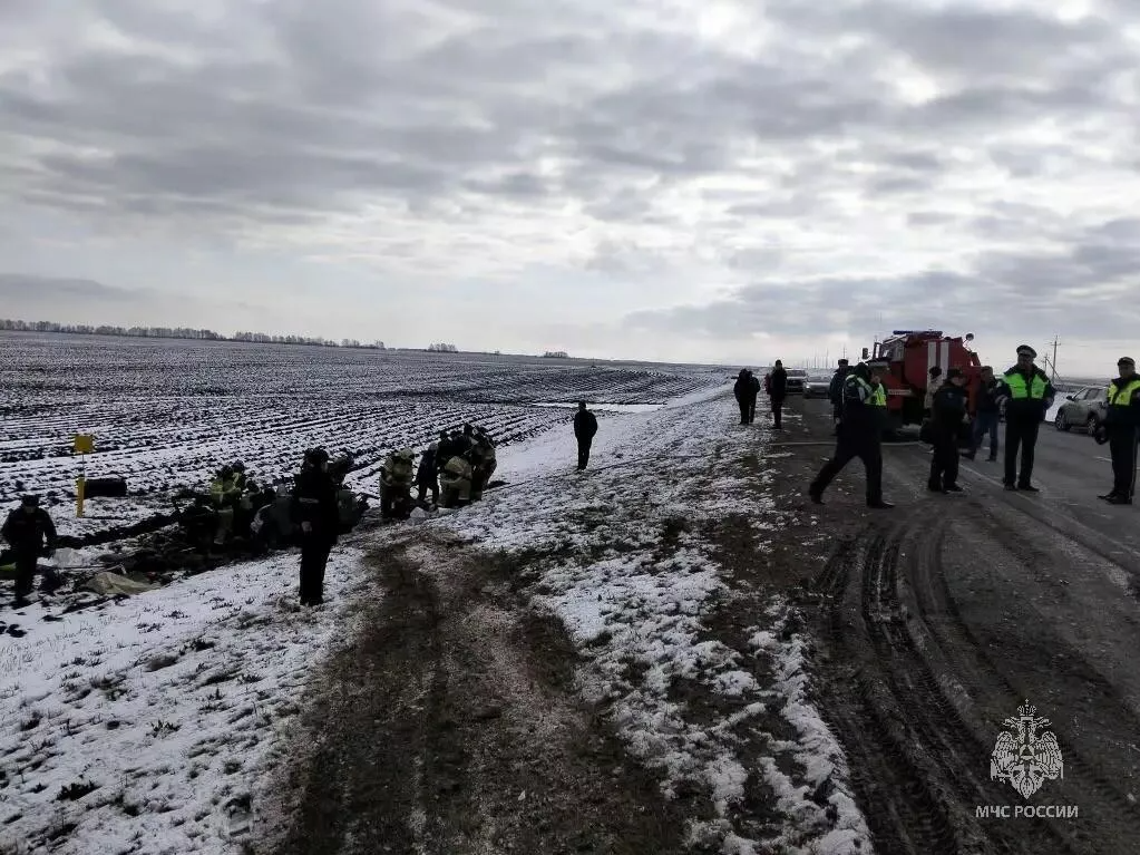 Фотография с места происшествия МЧС России